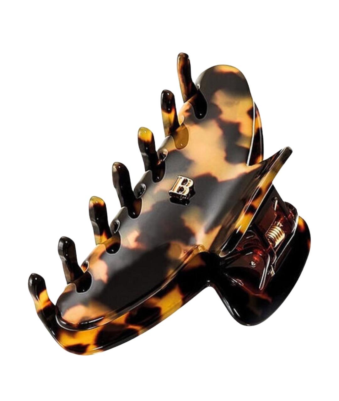 BALMAIN Коричневая заколка, фото 1