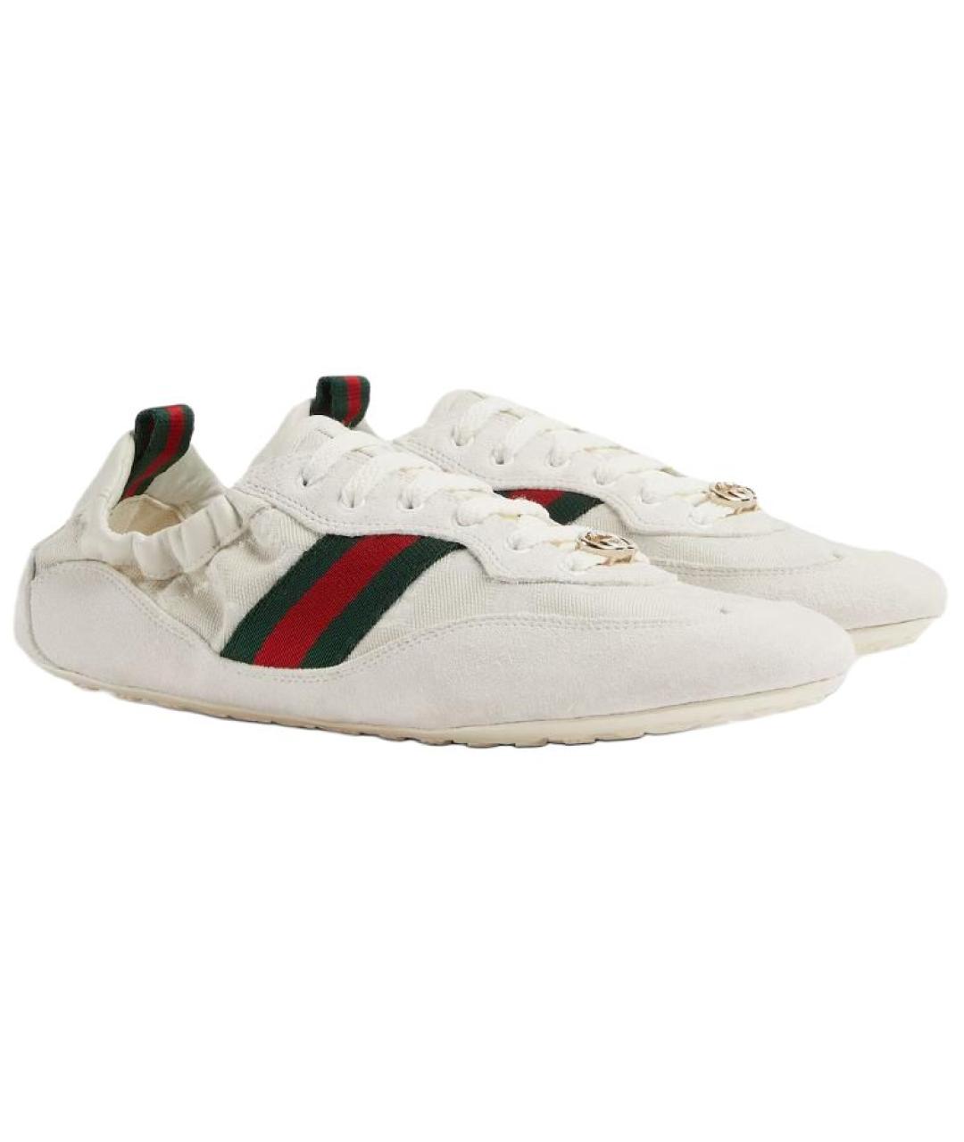 GUCCI Белые кроссовки, фото 3