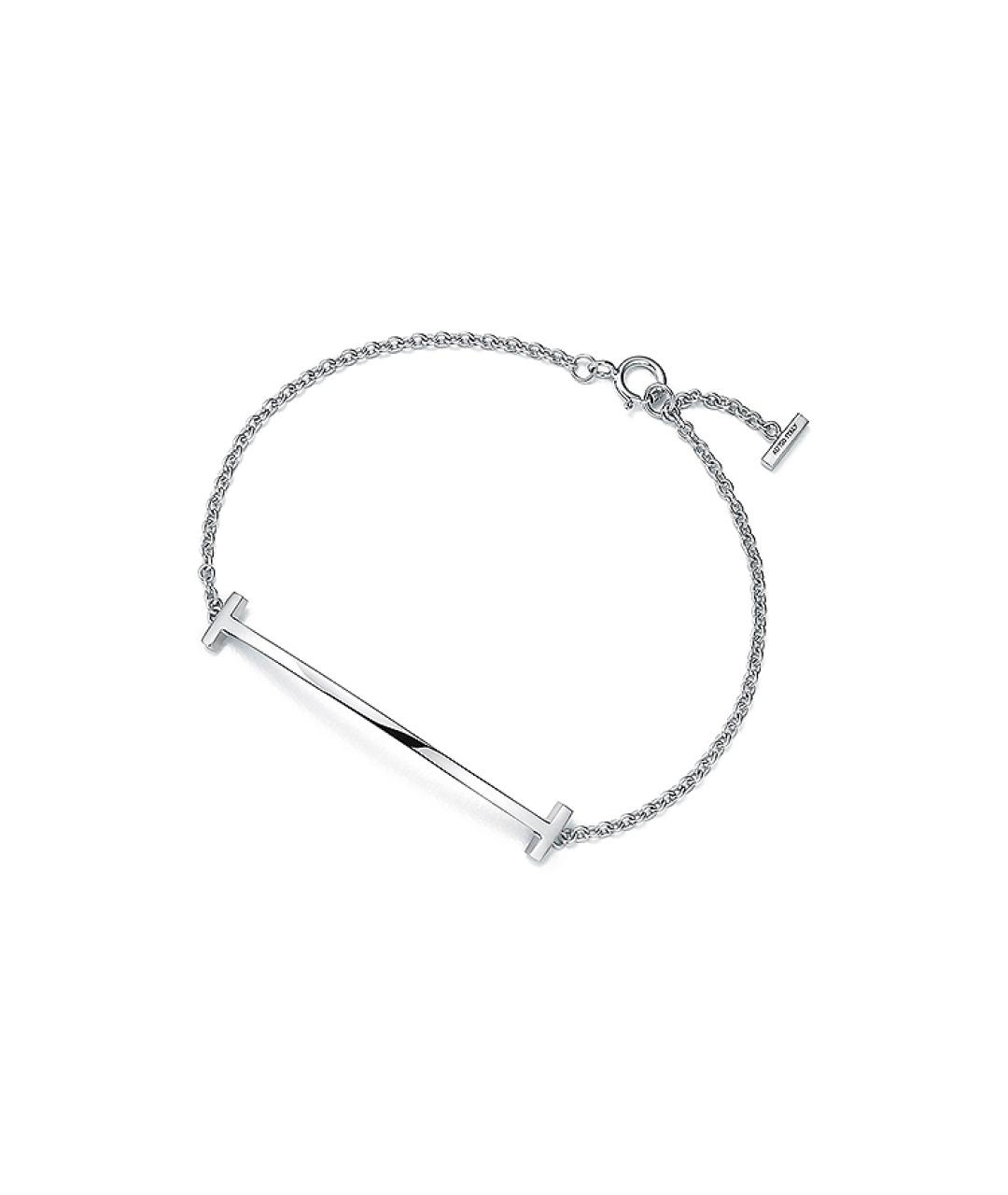 TIFFANY&CO Серебрянный браслет из белого золота, фото 3