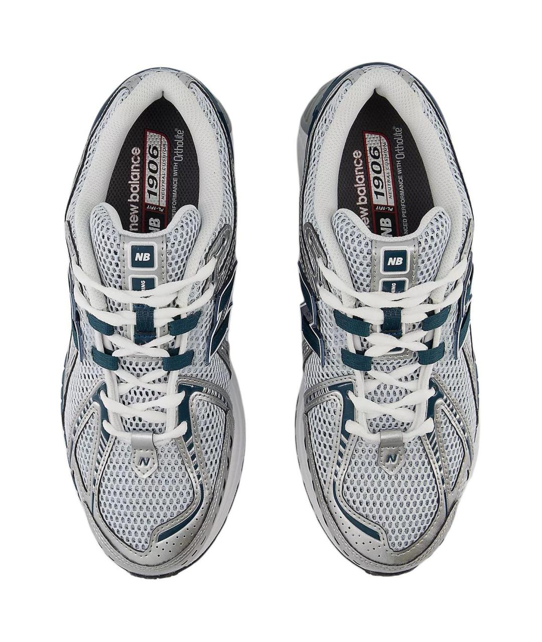 NEW BALANCE Серебряные кроссовки, фото 4