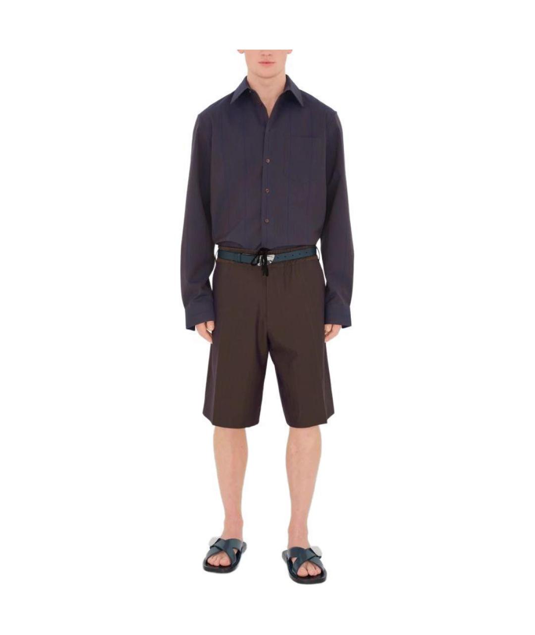 BURBERRY Мульти шерстяная классическая рубашка, фото 3