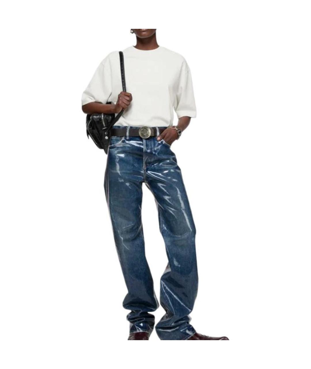 ACNE STUDIOS Белая хлопковая футболка, фото 3