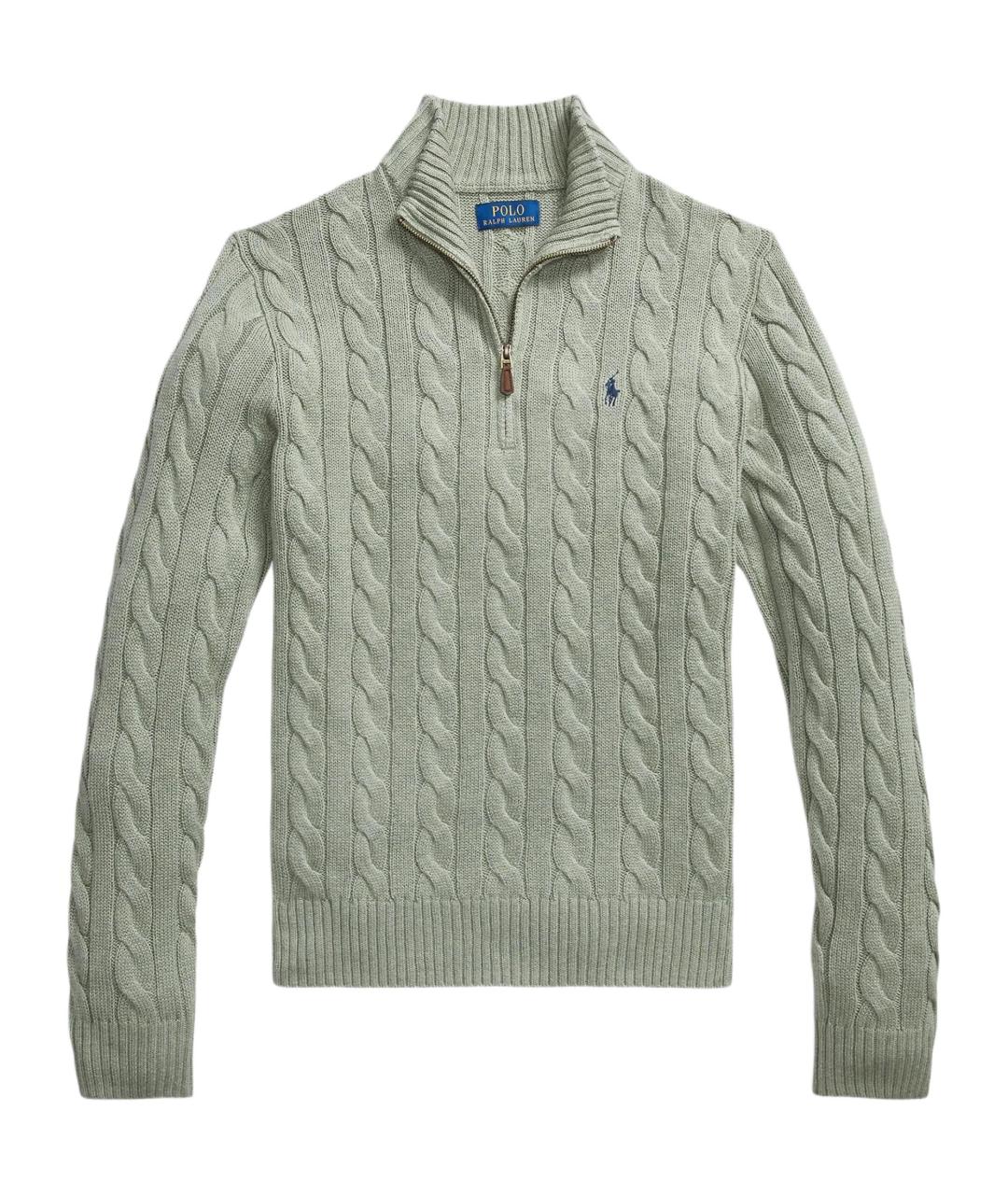 POLO RALPH LAUREN Зеленый джемпер / свитер, фото 1