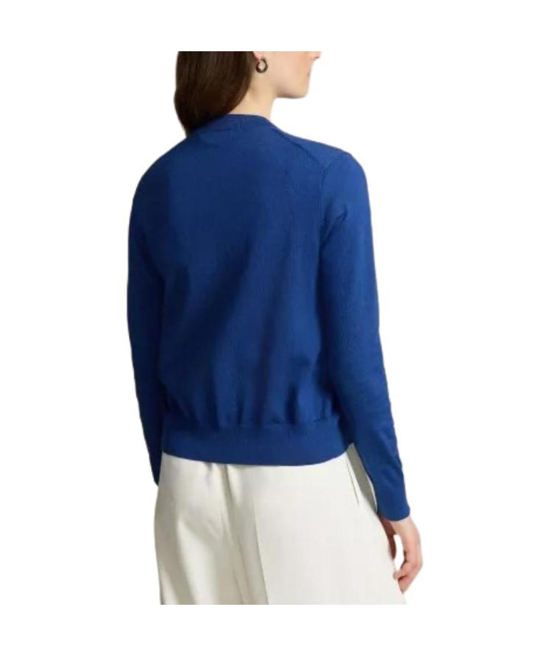 POLO RALPH LAUREN Синий кардиган, фото 4