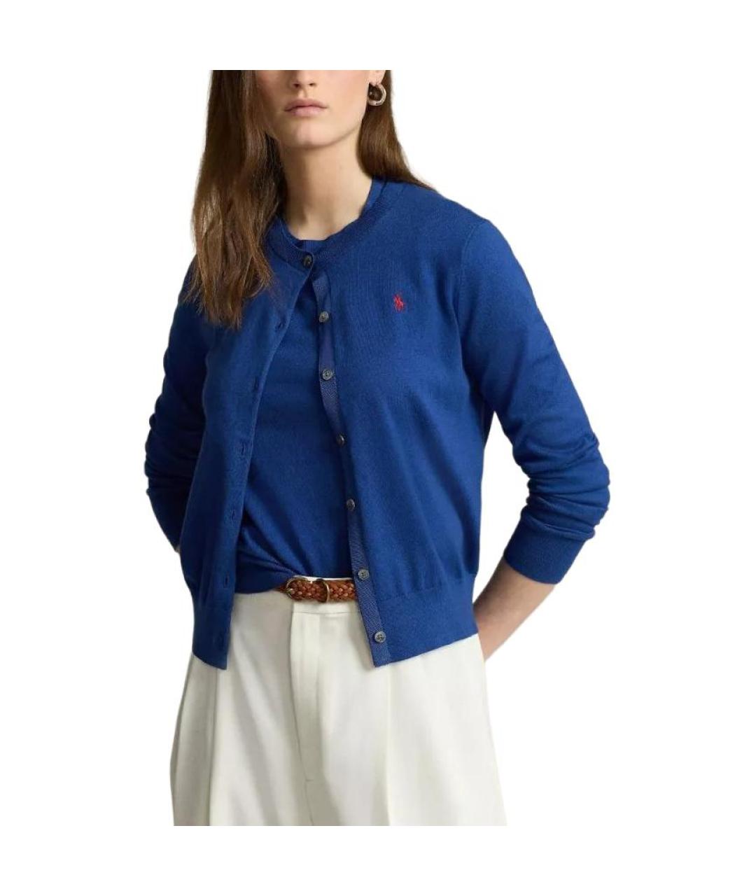 POLO RALPH LAUREN Синий кардиган, фото 2