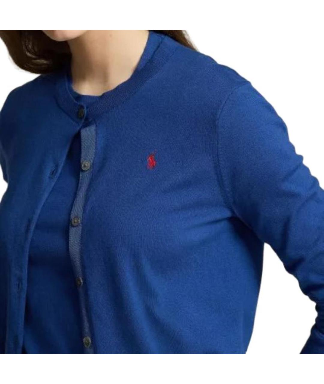 POLO RALPH LAUREN Синий кардиган, фото 5