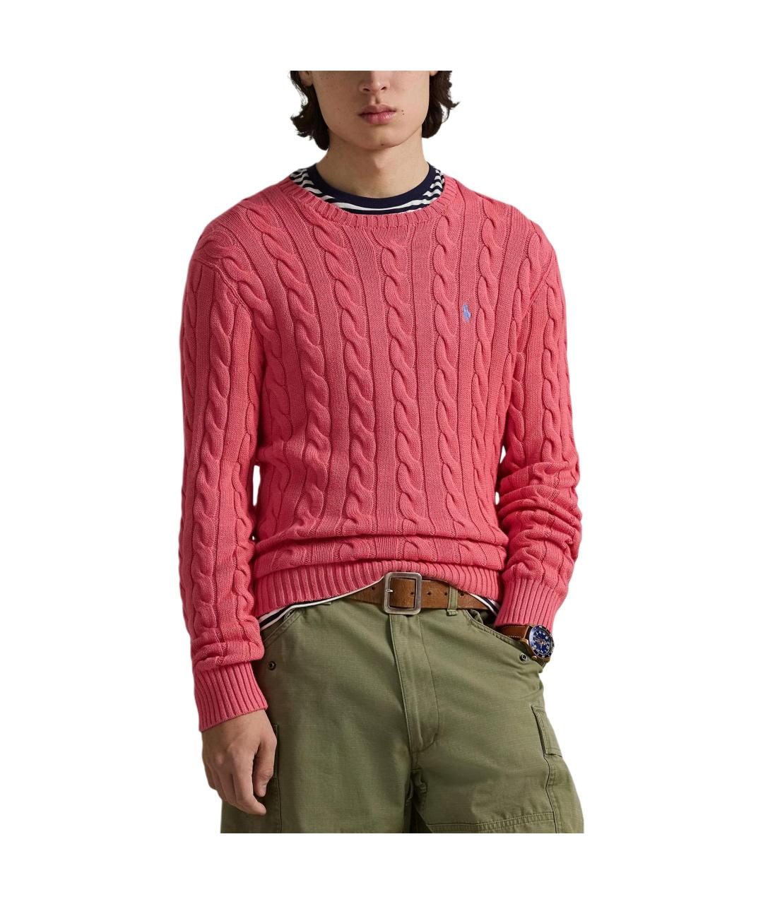 POLO RALPH LAUREN Розовый джемпер / свитер, фото 3