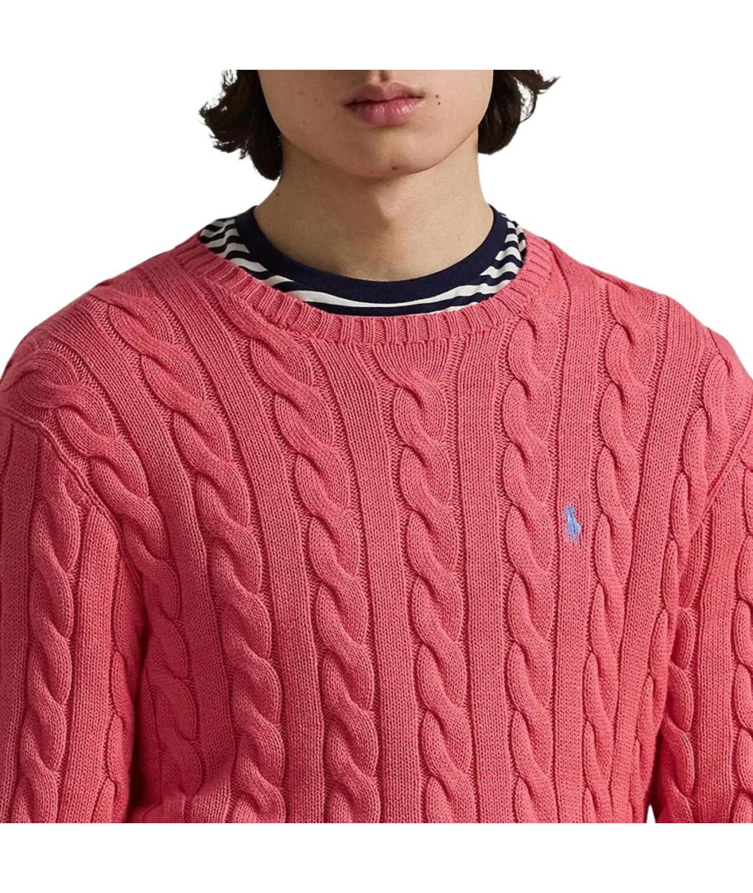 POLO RALPH LAUREN Розовый джемпер / свитер, фото 5
