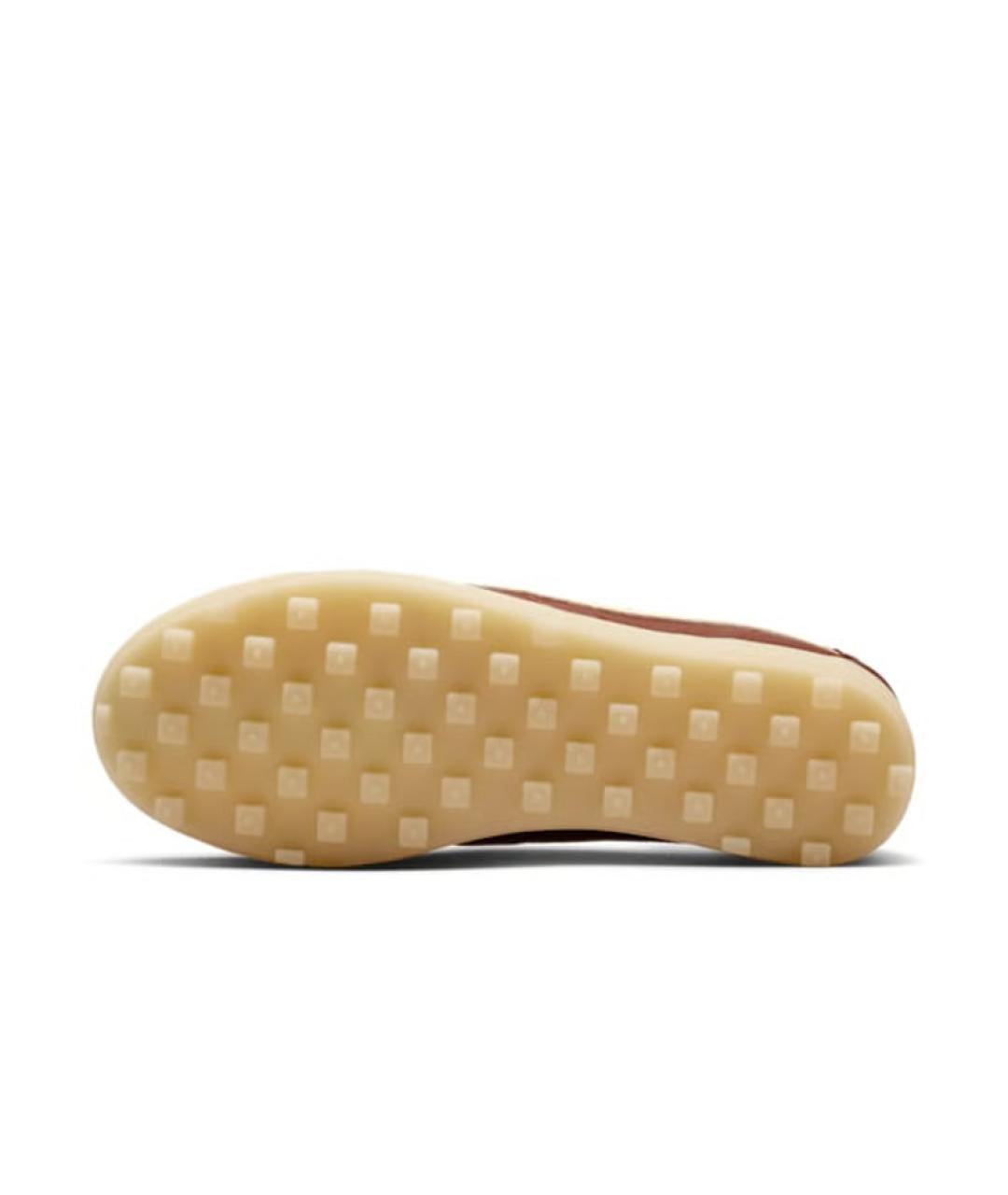 NIKE Коричневые кожаные кеды, фото 4