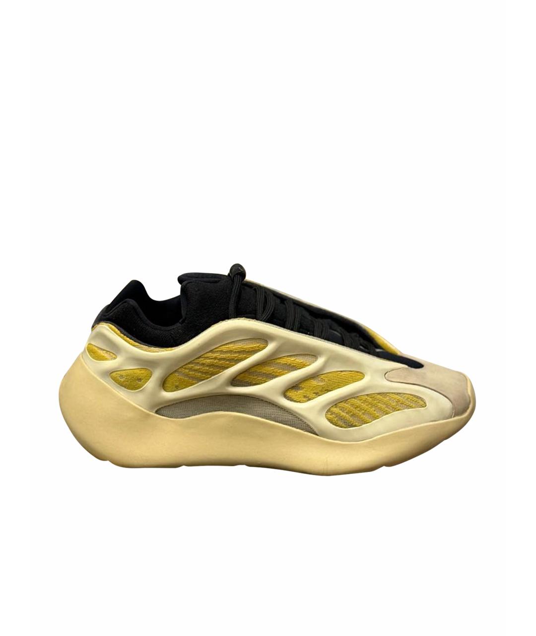 ADIDAS YEEZY Желтые кроссовки, фото 1