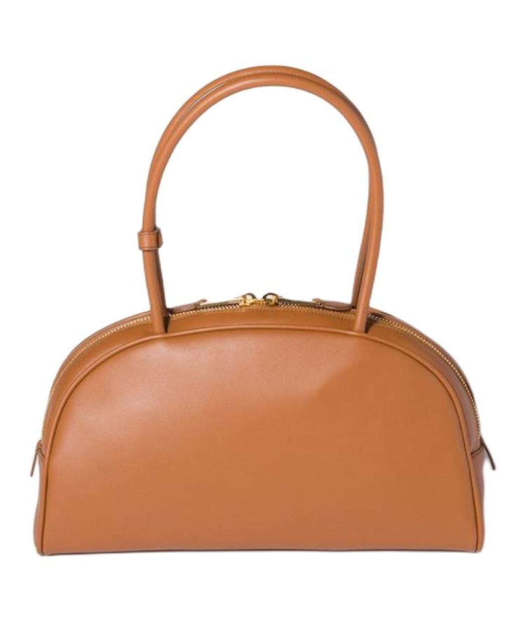 MIU MIU Коричневая кожаная сумка через плечо, фото 3