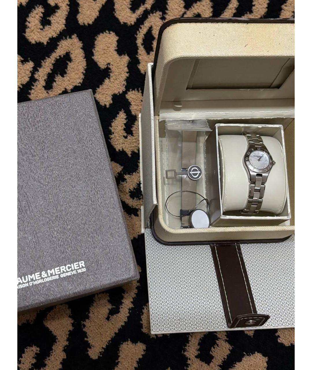 BAUME&MERCIER Серебряные стальные часы, фото 3