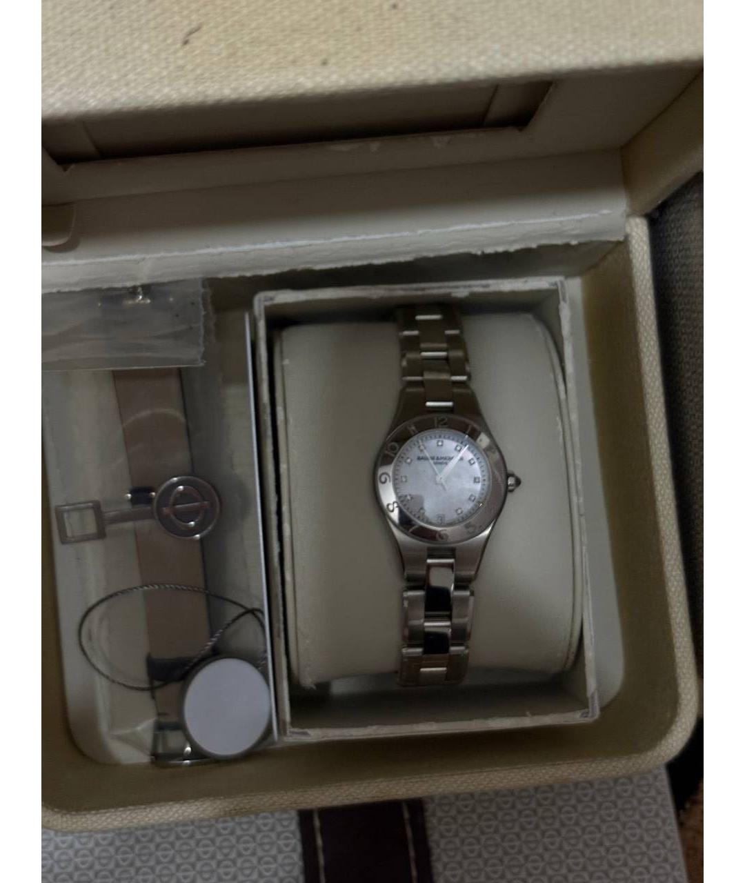 BAUME&MERCIER Серебряные стальные часы, фото 5