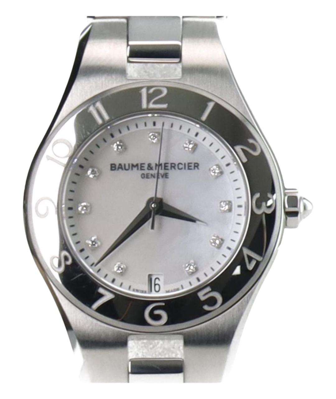 BAUME&MERCIER Серебряные стальные часы, фото 1