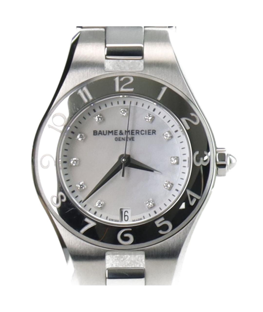 BAUME&MERCIER Серебряные стальные часы, фото 6