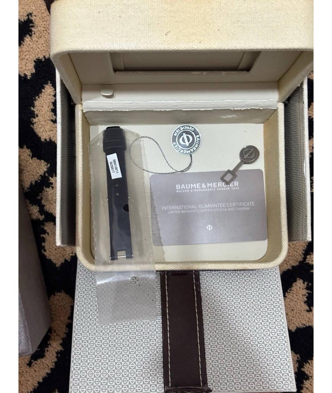 BAUME&MERCIER Серебряные стальные часы, фото 4
