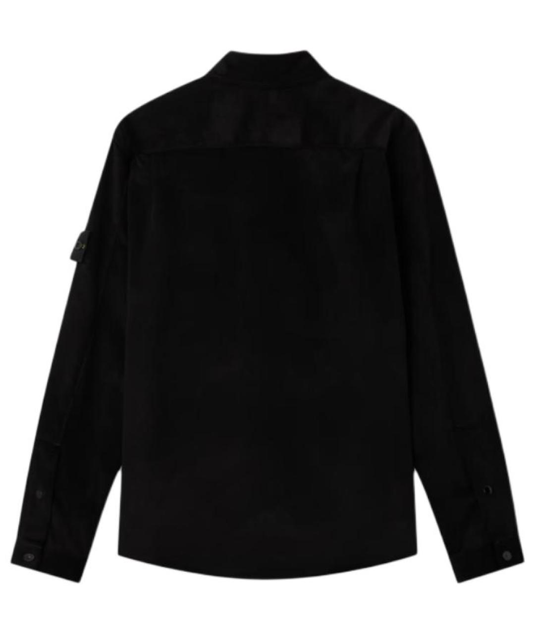 STONE ISLAND Черная рубашка, фото 2