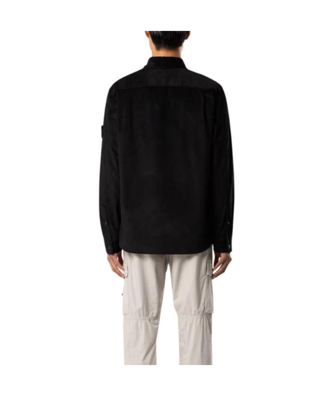 STONE ISLAND Черная рубашка, фото 4