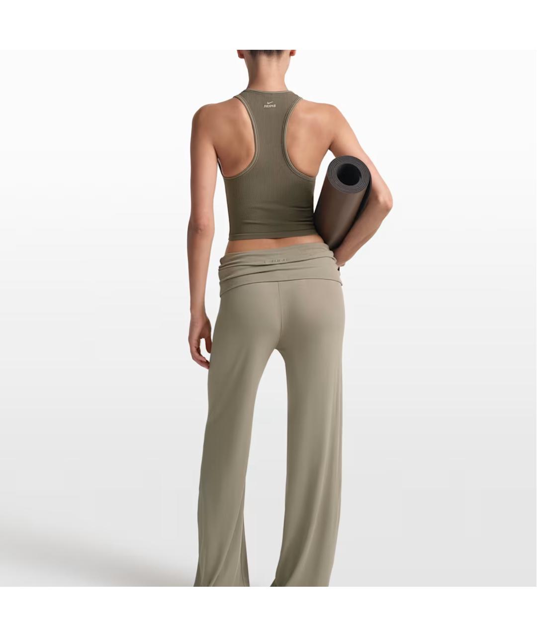 NIKE Бежевая майка, фото 3