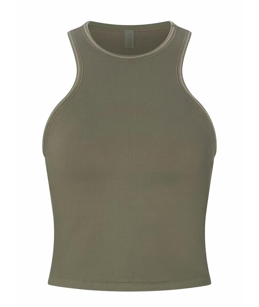 NIKE Бежевая майка, фото 1