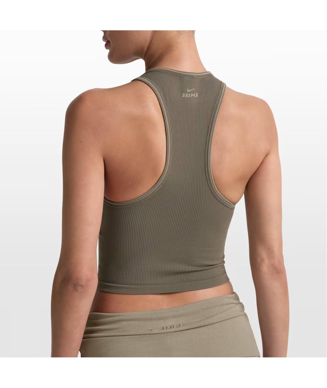 NIKE Бежевая майка, фото 4