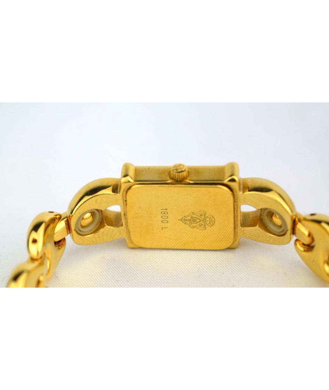 GUCCI Золотые позолоченные часы, фото 3