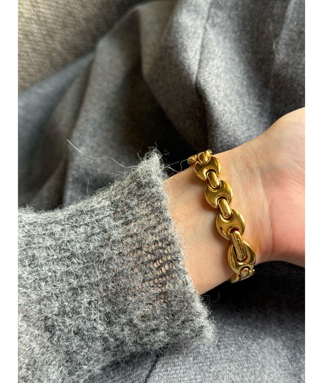 GUCCI Золотые позолоченные часы, фото 7