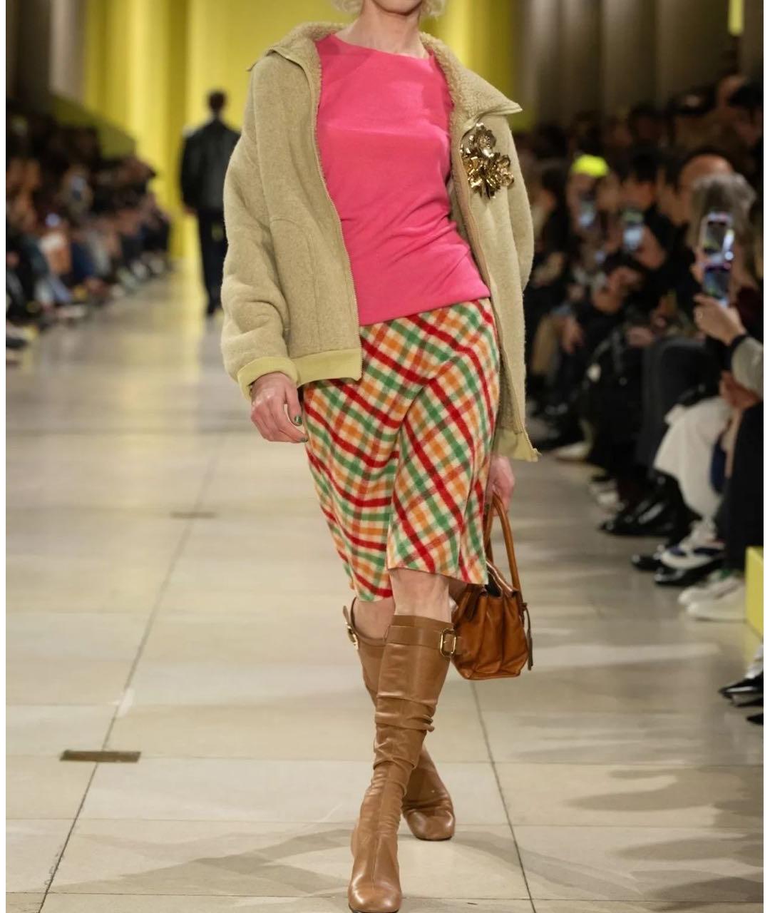 MIU MIU Бежевая шерстяная куртка, фото 6