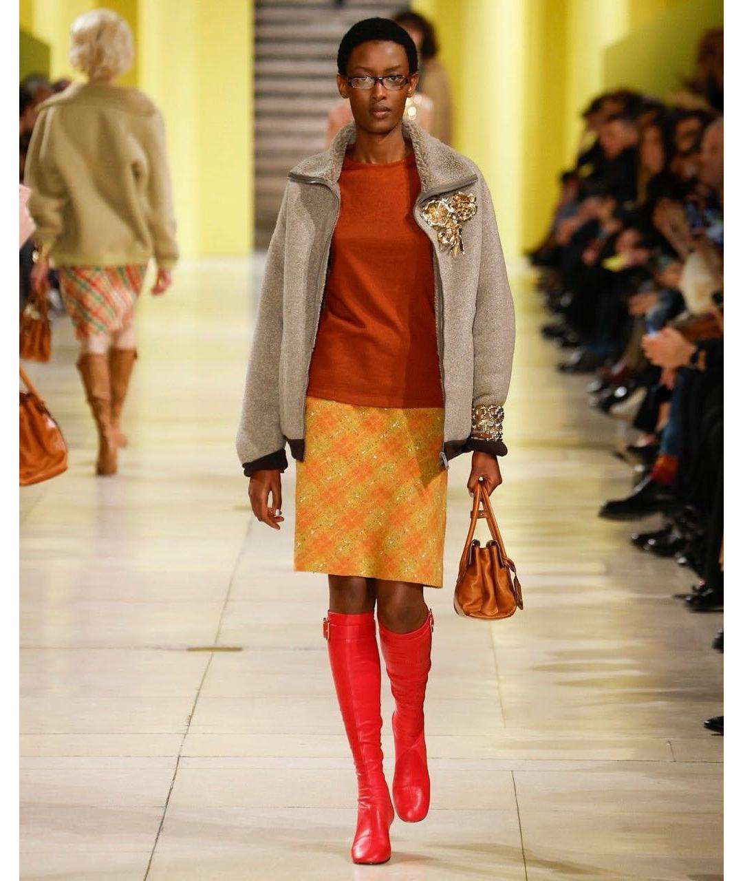 MIU MIU Коричневая шерстяная куртка, фото 7