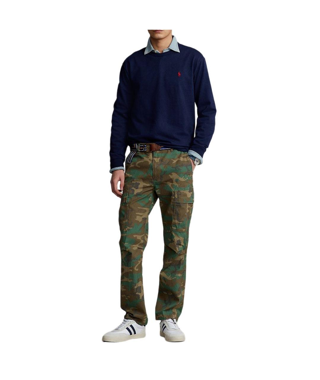 POLO RALPH LAUREN Синий джемпер / свитер, фото 4