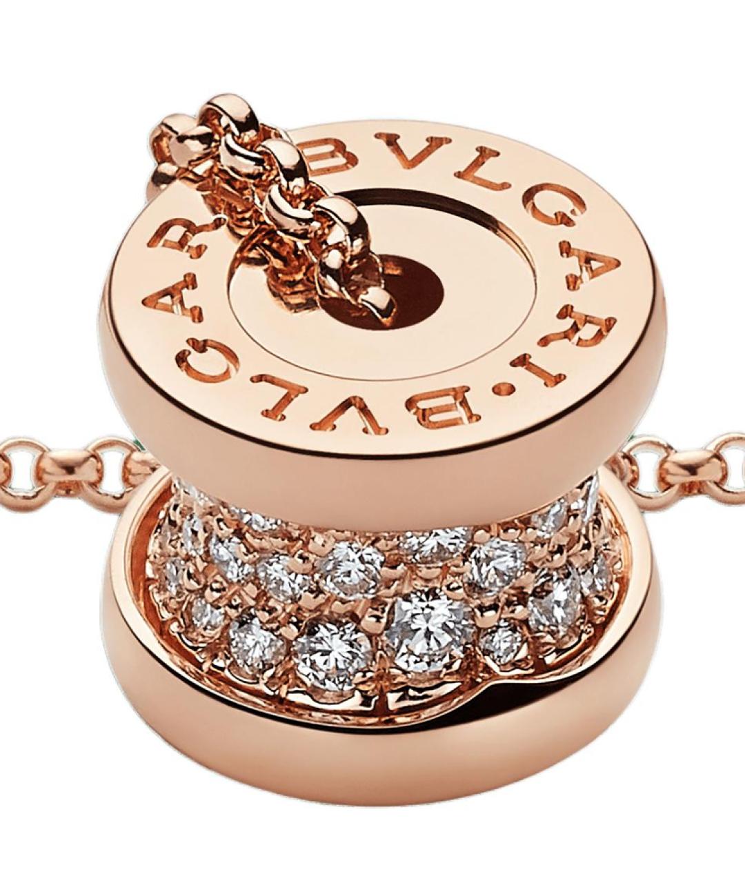 BVLGARI Золотое колье из розового золота, фото 3