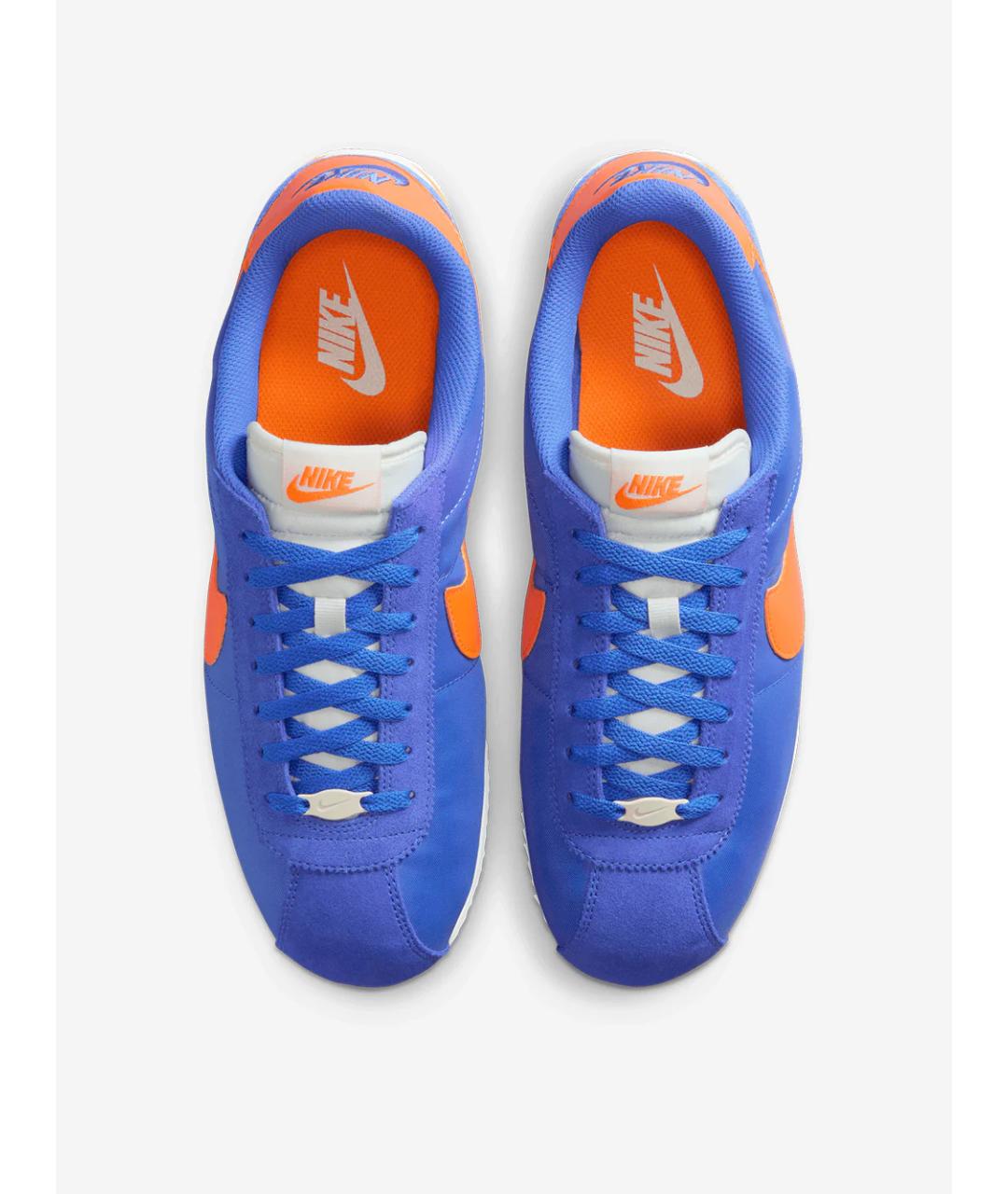 NIKE Синие текстильные кроссовки, фото 3