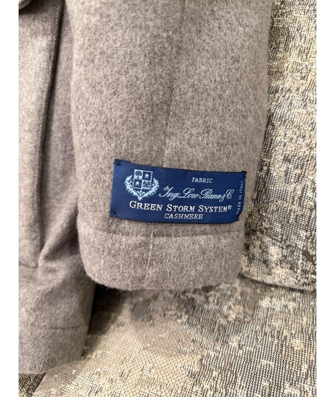 PAUL & SHARK Бежевый кашемировый пуховик, фото 4