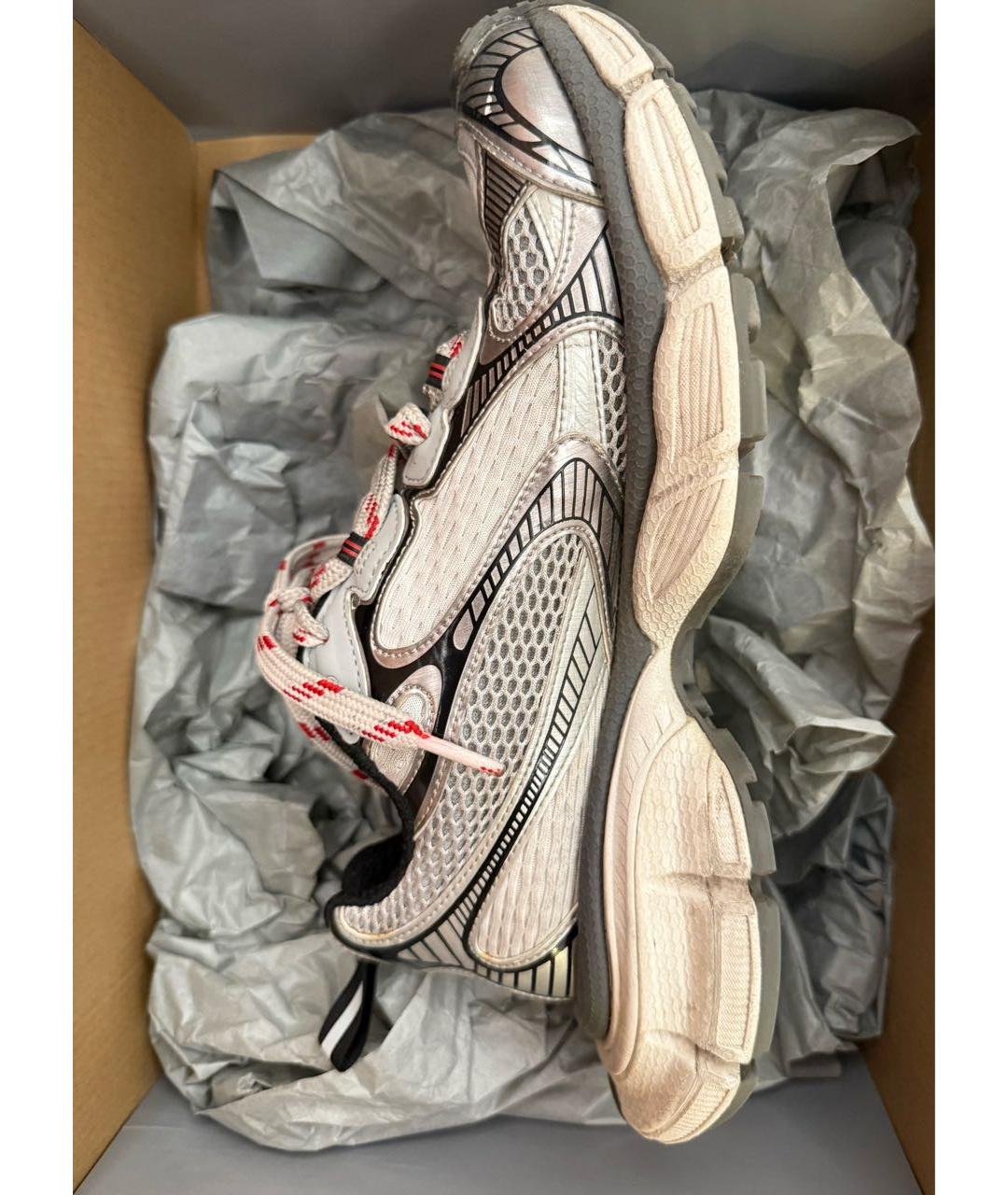 BALENCIAGA Серые кроссовки, фото 6