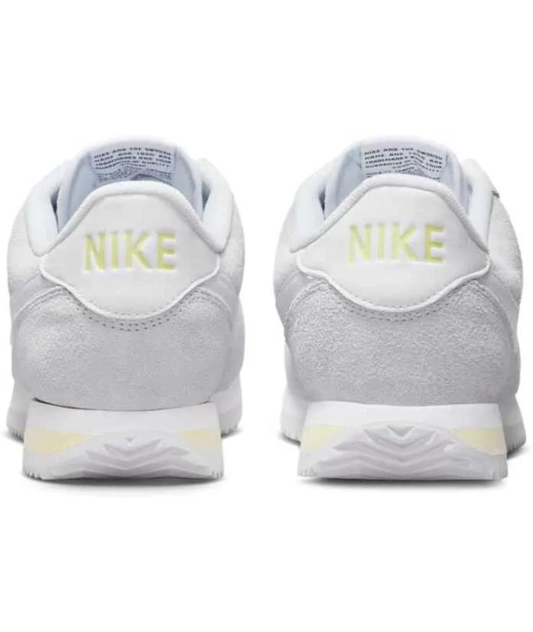 NIKE Серые замшевые кроссовки, фото 4