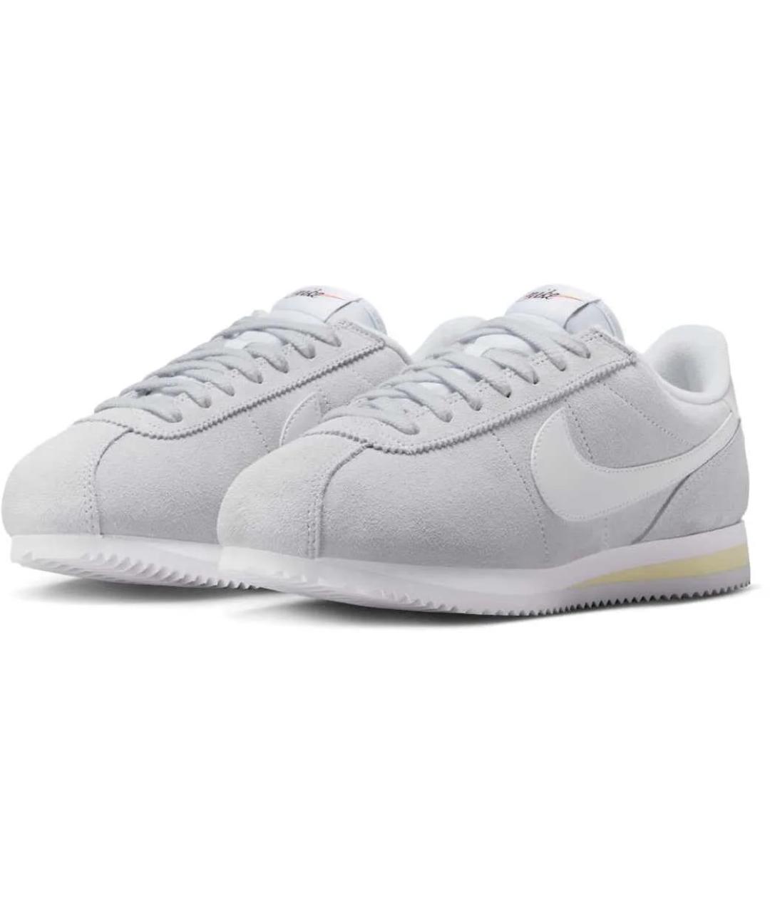 NIKE Серые замшевые кроссовки, фото 2