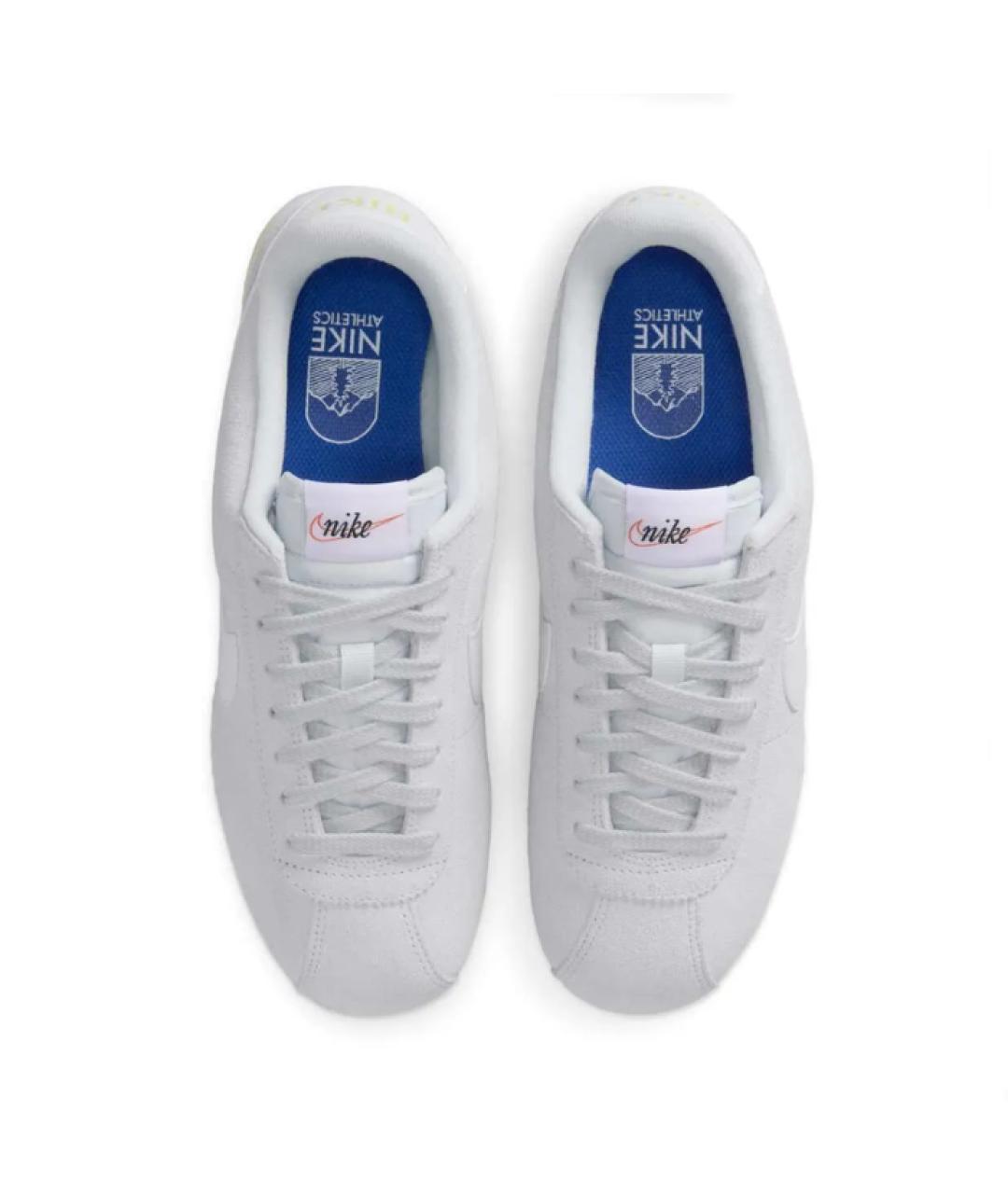 NIKE Серые замшевые кроссовки, фото 3