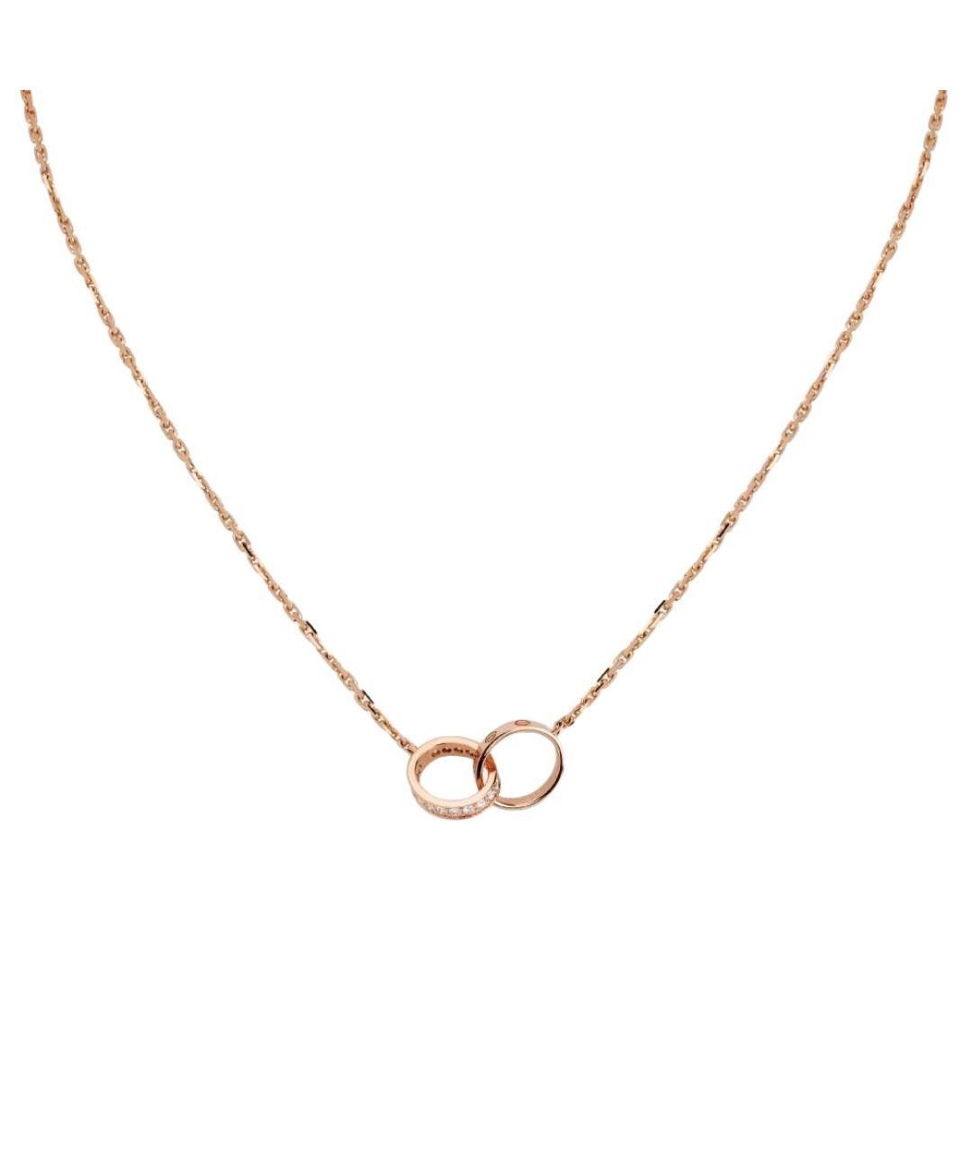 CARTIER Золотое колье из розового золота, фото 1