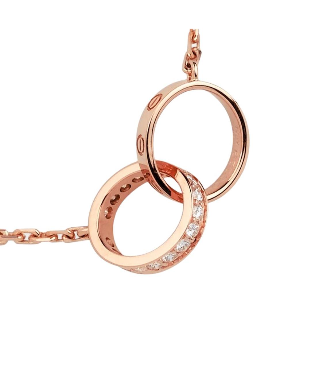 CARTIER Золотое колье из розового золота, фото 2