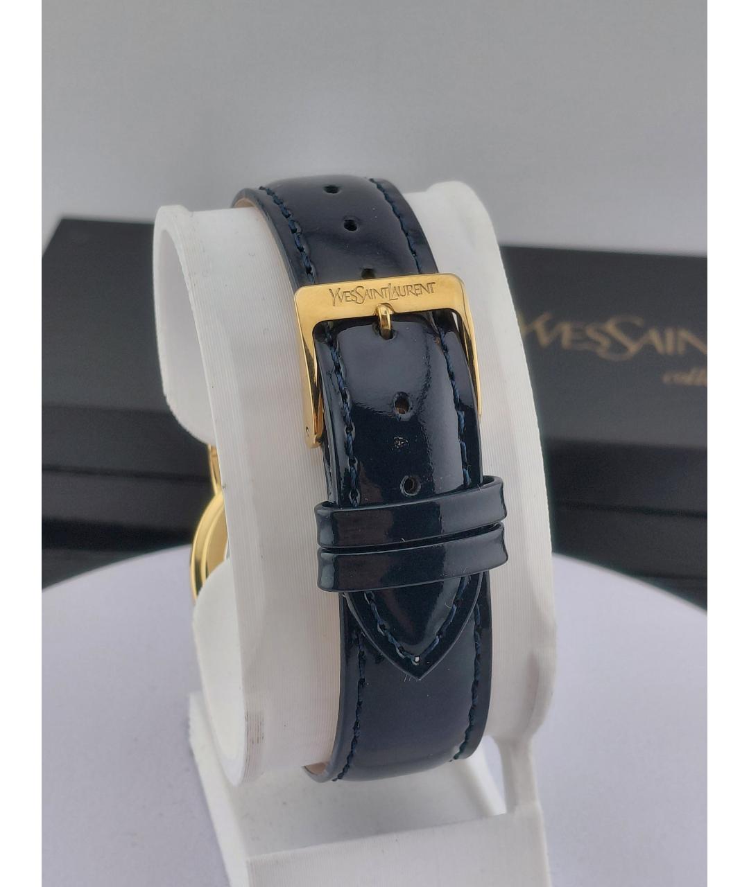 SAINT LAURENT Золотые стальные часы, фото 6