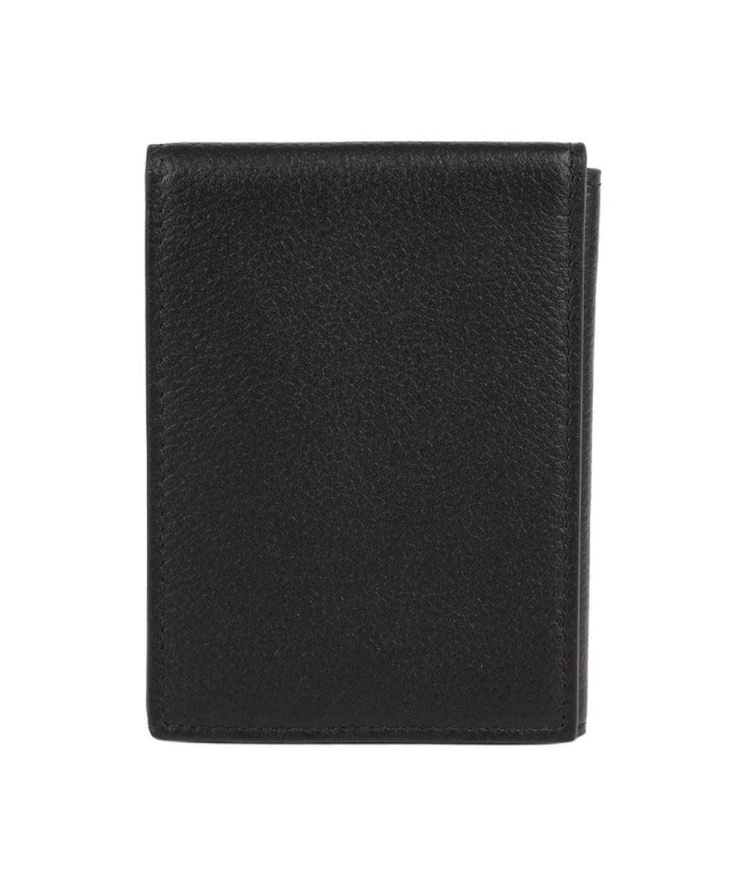 PRADA Черный кожаный кошелек, фото 3