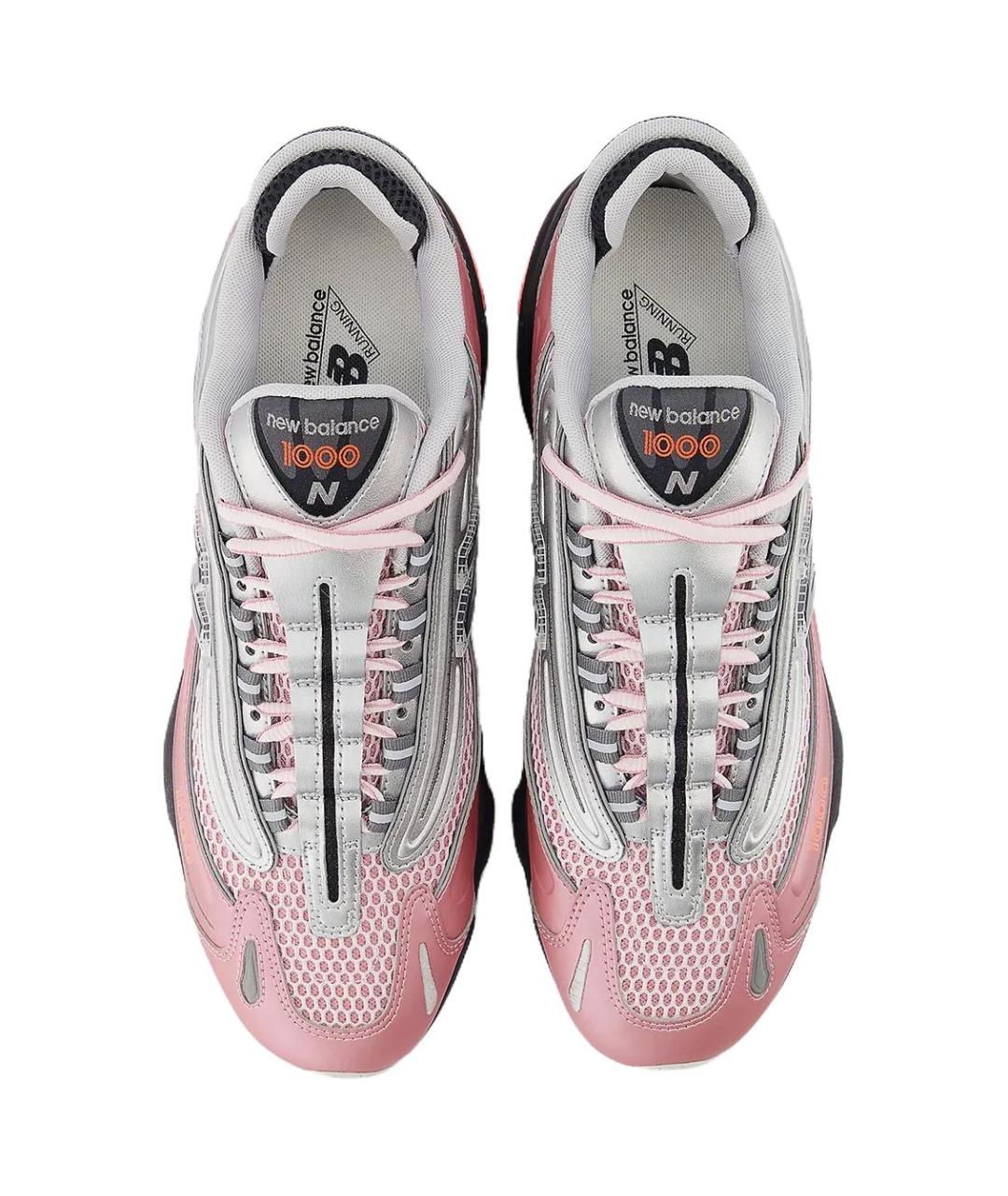 NEW BALANCE Розовые низкие кроссовки / кеды, фото 2