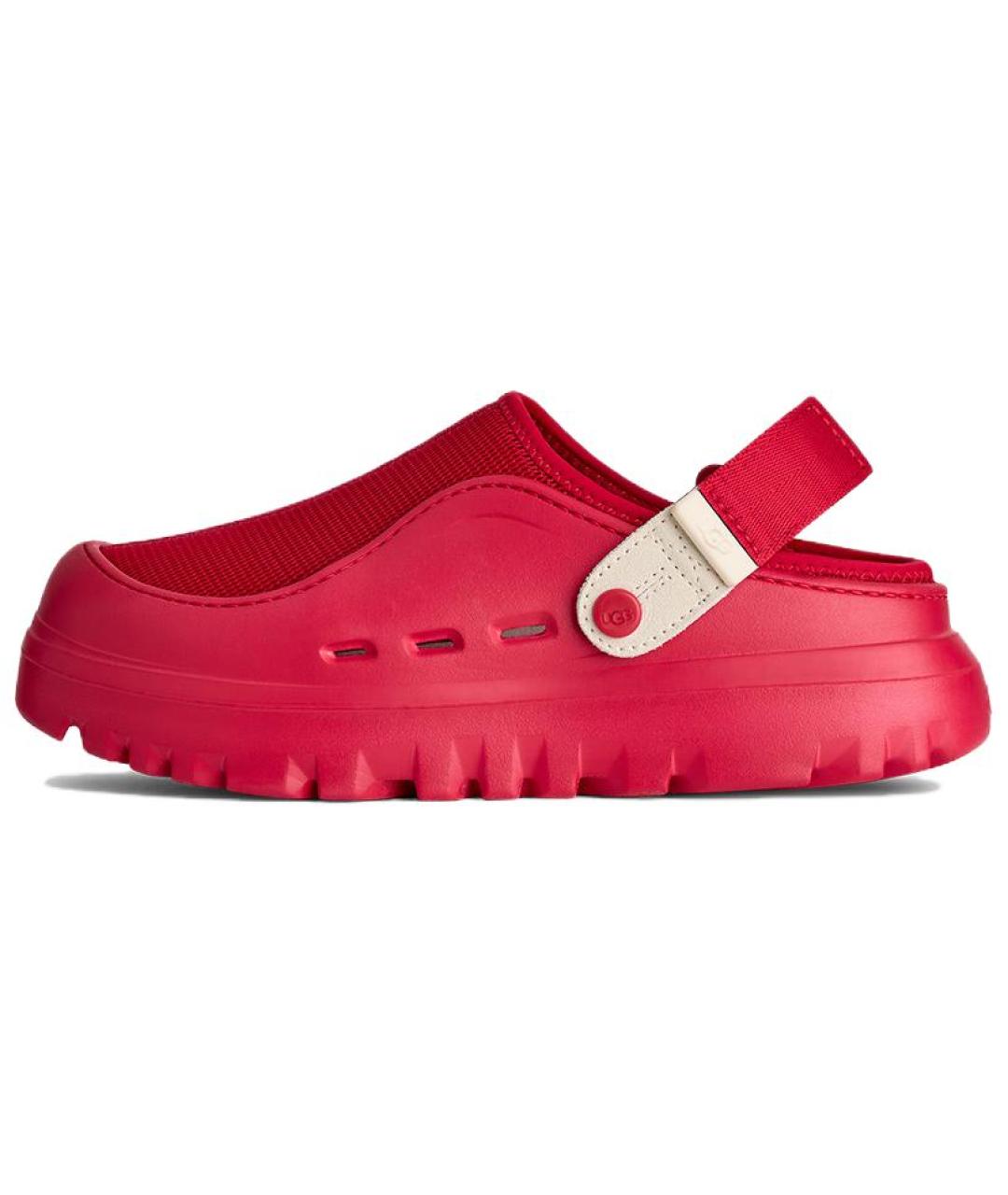 UGG AUSTRALIA Красные слипоны, фото 6