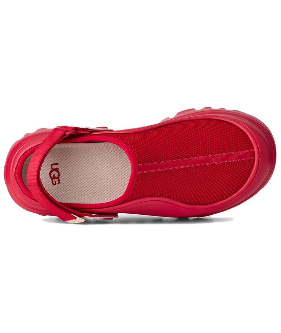 UGG AUSTRALIA Красные слипоны, фото 4