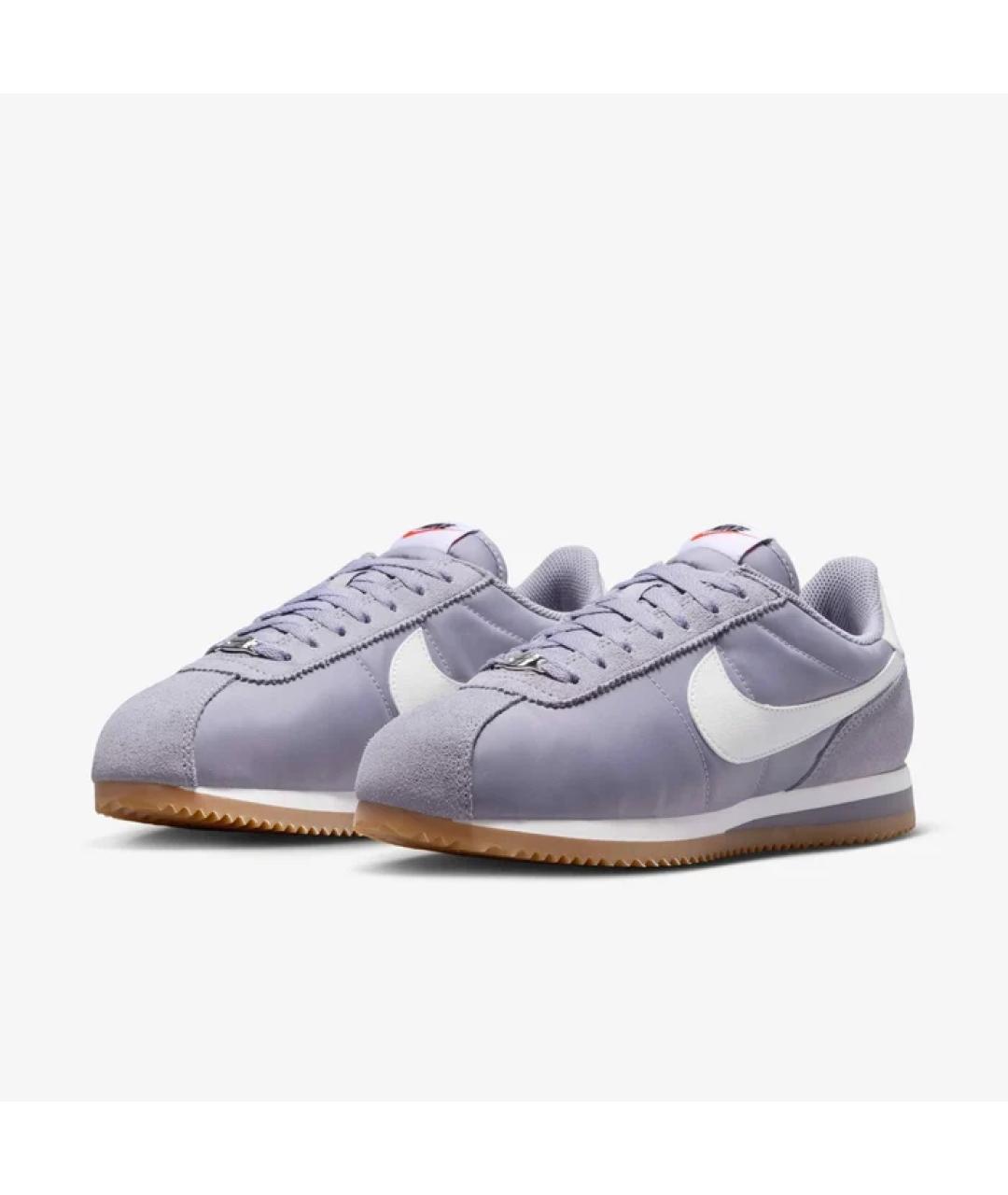 NIKE Фиолетовые текстильные кроссовки, фото 2