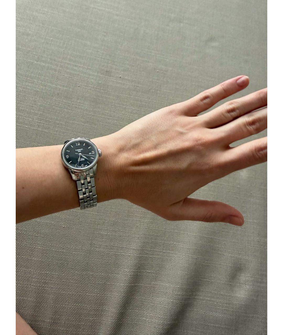 TISSOT Серебряные стальные часы, фото 4