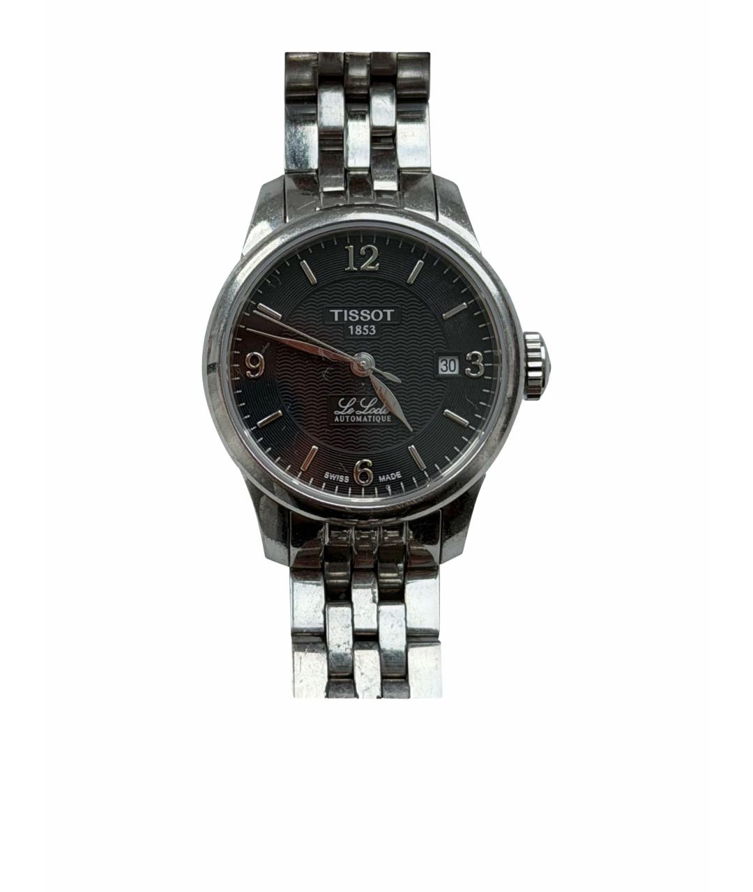 TISSOT Серебряные стальные часы, фото 1