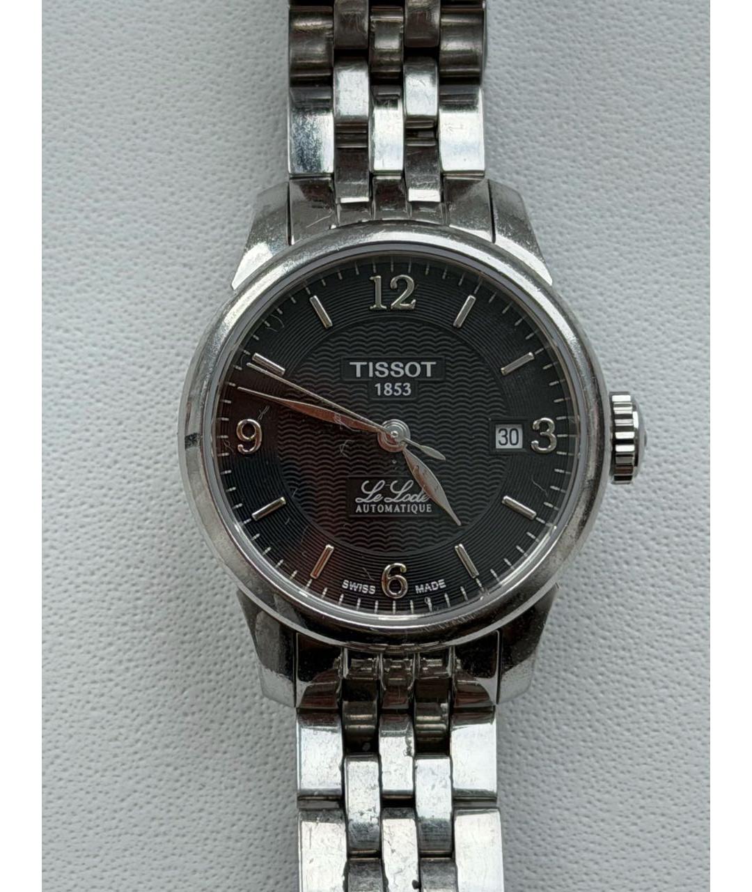 TISSOT Серебряные стальные часы, фото 6