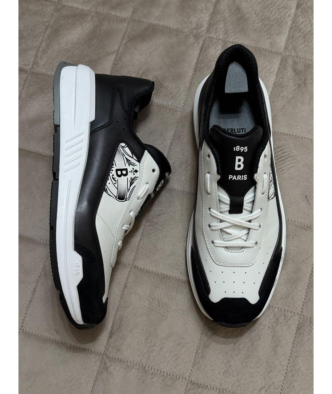 BERLUTI Мульти кожаные низкие кроссовки / кеды, фото 3