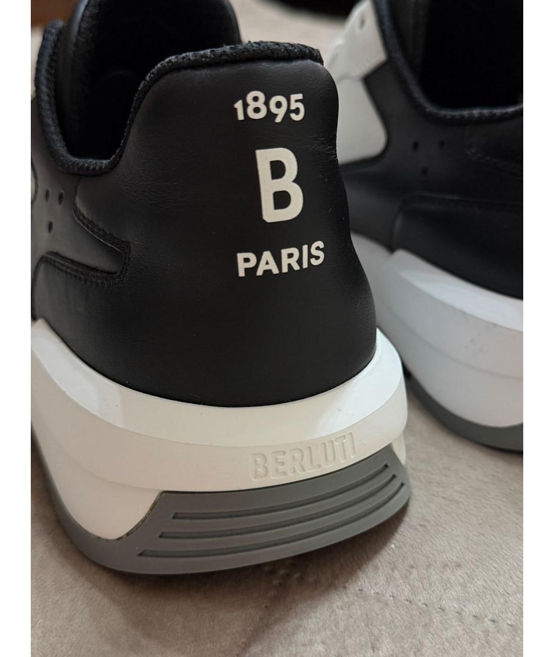 BERLUTI Мульти кожаные низкие кроссовки / кеды, фото 4